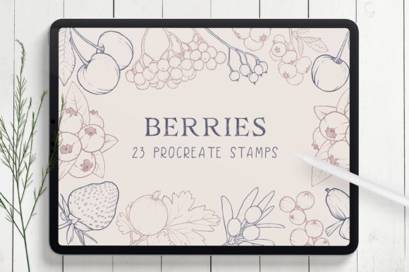 Berries Procreate Stamp Brushes: A Designer's Guide
