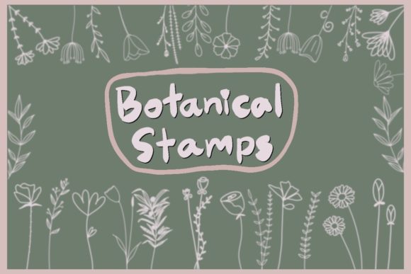Botanical Procreate Stamps 2: Elevate Your Digital Art