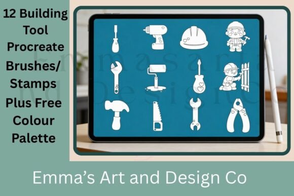 Builder Tools Procreate Brushes: Your Toolkit for Whimsical Construction Art