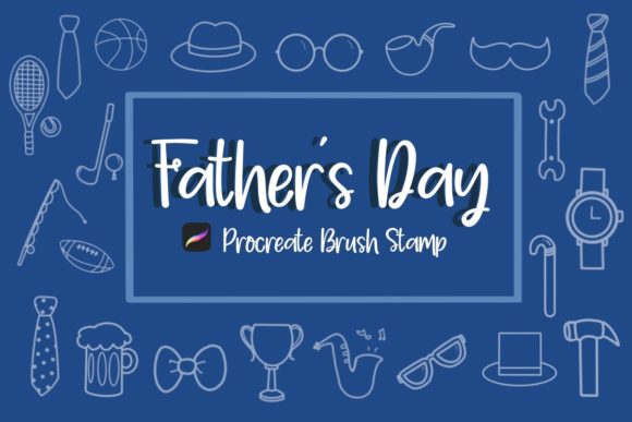 Father's Day Brush Stamp: Quick, Fun Designs for Dad