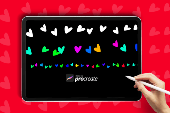 Hearts Lights | Procreate Brush: A Designer's Guide to Valentine's Day Magic