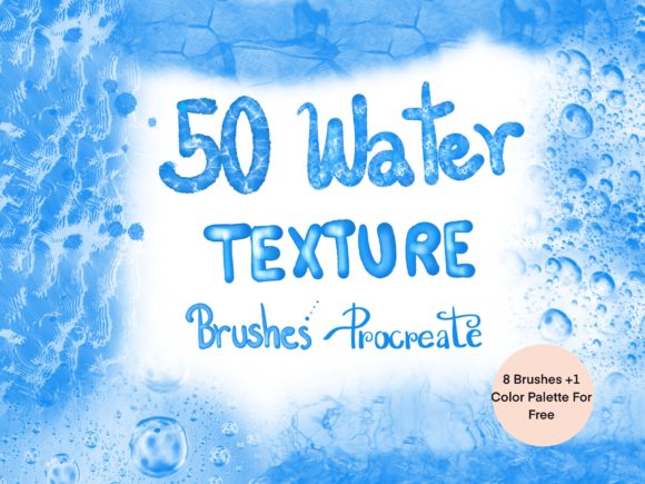 Mastering Digital Water Effects with 50 Procreate Brushes