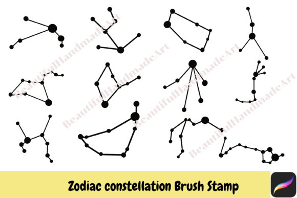 Procreate Stamps Zodiac Constellation: A Designer's Guide to Astrological Art