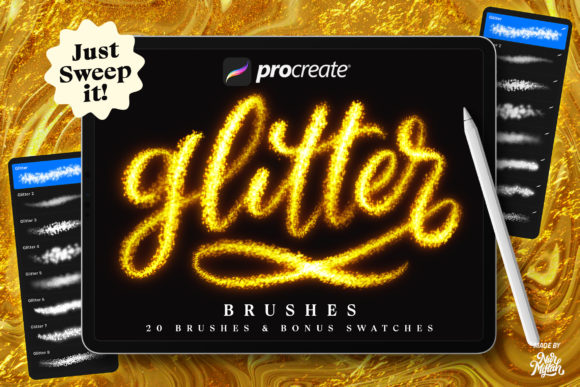 Sparkle and Shine: Elevating Your Procreate Projects with Glitter Brushes