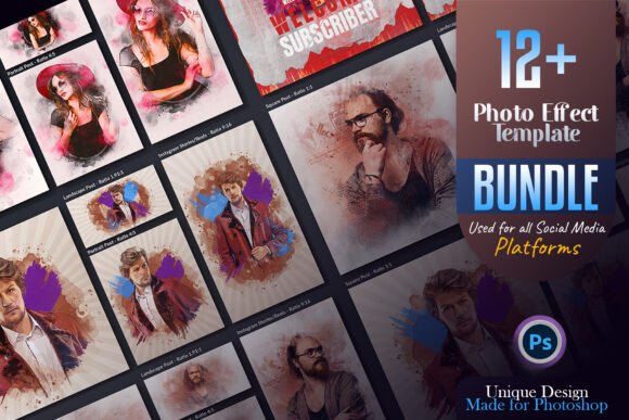 Transform Your Feed: The Multipurpos Artistic Photo Effect Bundle