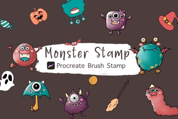 Unleash Spooky Creativity with Halloween Monster Stamps
