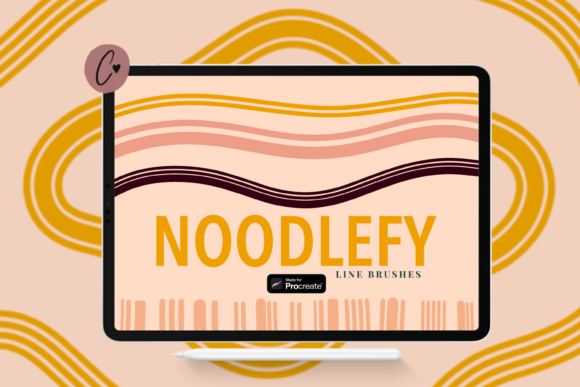 Unlock Creative Freedom with Noodlefy Procreate Multi Line Brushes