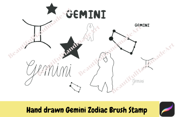 Unlock Your Gemini Season Creativity with Procreate Stamps